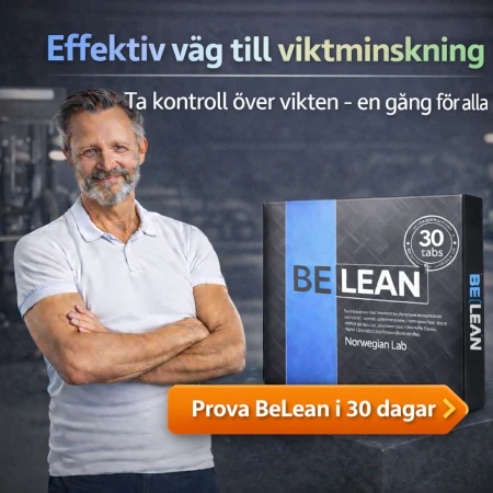 Prova BeLean bantningsmedel för män i medelåldern