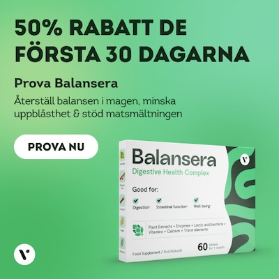 Prova Balansera med 50 % rabatt i 30 dagar