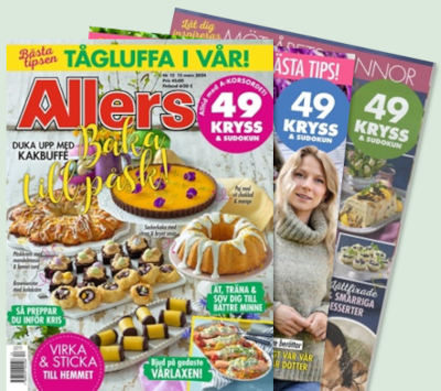 13 nr av Allers för 459 kr (spara 18%)