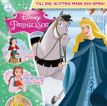 Disney Prinsessor 8 nr för 479 kr + kjol, cape och tiara
