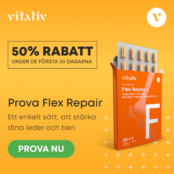Flex Repair, kosttillskott för leder, Vitaliv