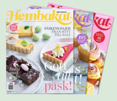 3 nr av Hembakat för 199 kr