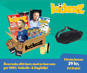Kickerz provbox för 29 kr just nu