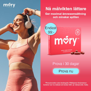 Mory äppelcidervinäger 30 dagar gratis (+porto)