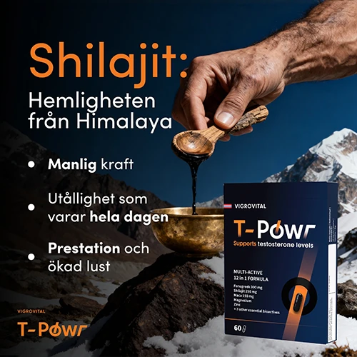 VigroVital T-Powr test 30 dagar för 55 kr