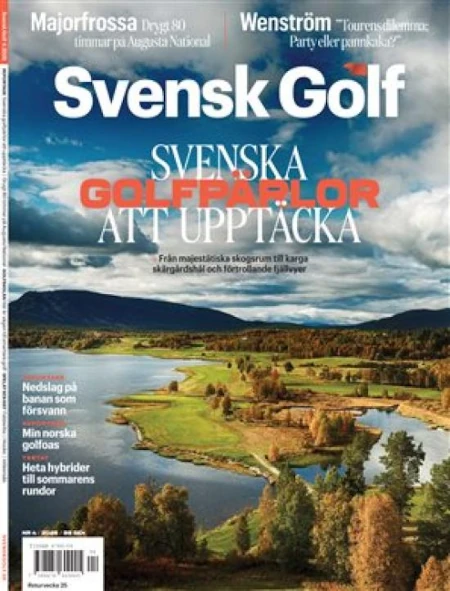 Tidningen Svensk Golf 5 nr för 445 kr 